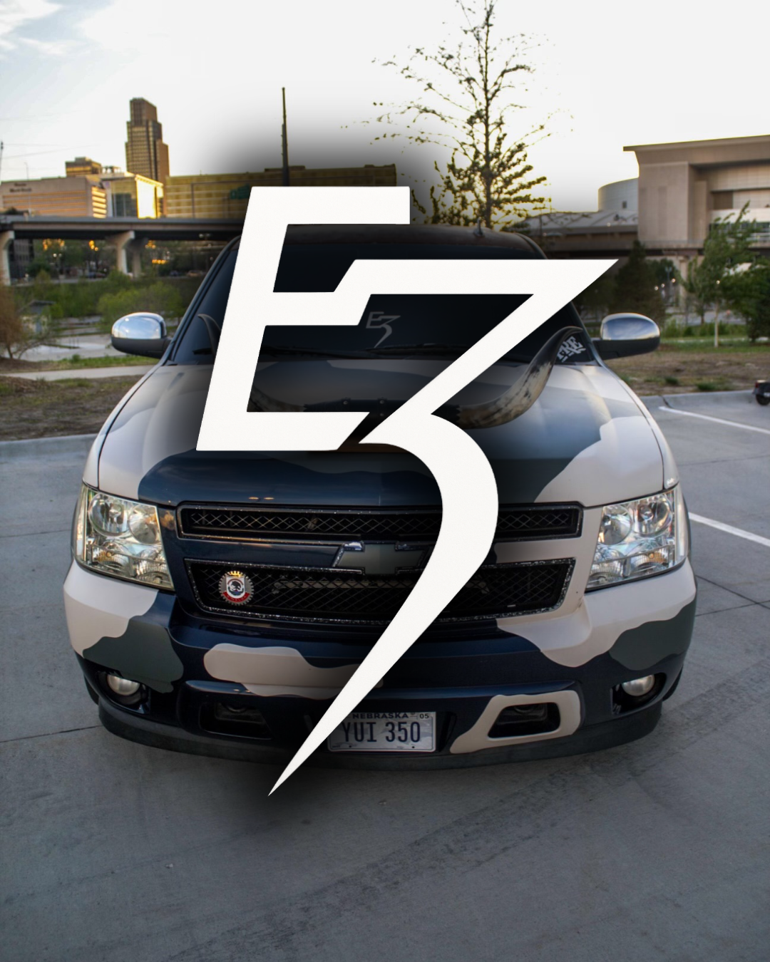 E3 Windshield Decal